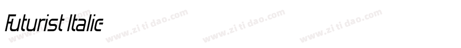 Futurist Italic字体转换
